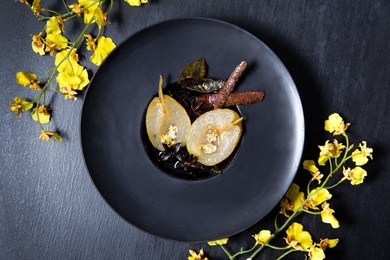 Centre Street Kitchen 中西∙環 - 港島太平洋酒店- OKiBook Hong Kong Restaurant Booking - Poached Pears with OolongTea