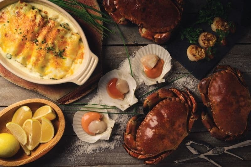 Bistro on the Mile 金域假日酒店 Holiday Inn Golden Mile - OKiBook Hong Kong and Macau Restaurant Buffet booking 餐廳和自助餐預訂香港和澳門 - Brown Crab & Scapllop Buffet