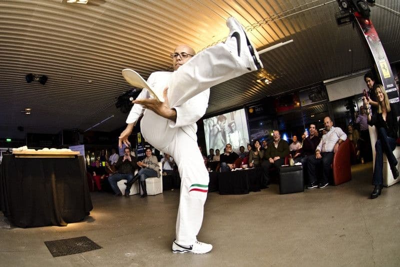 World Champion of Pizza Acrobatics @ Cucina - Marco Polo Hong Kong Hotel